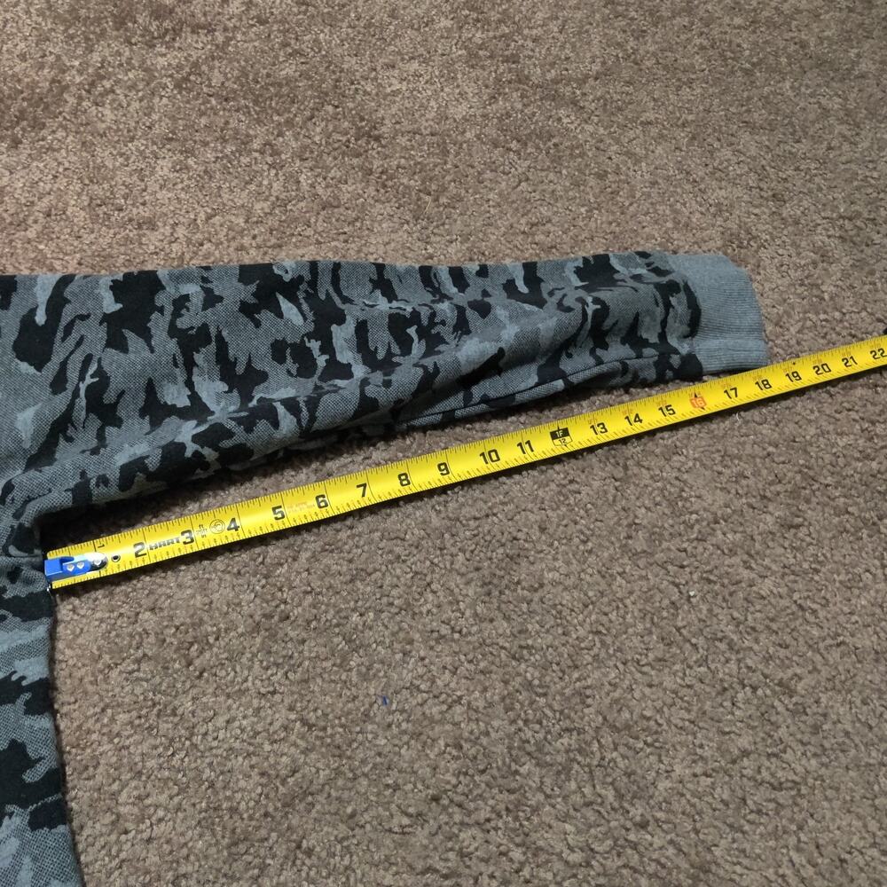 Under Armour Storm Men's Size S Sahara / Black Rival Fleece Camo Hoodie - Picture 8 of 8